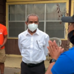 Texas Vetewran being helped by VOA Texas and Home Depot